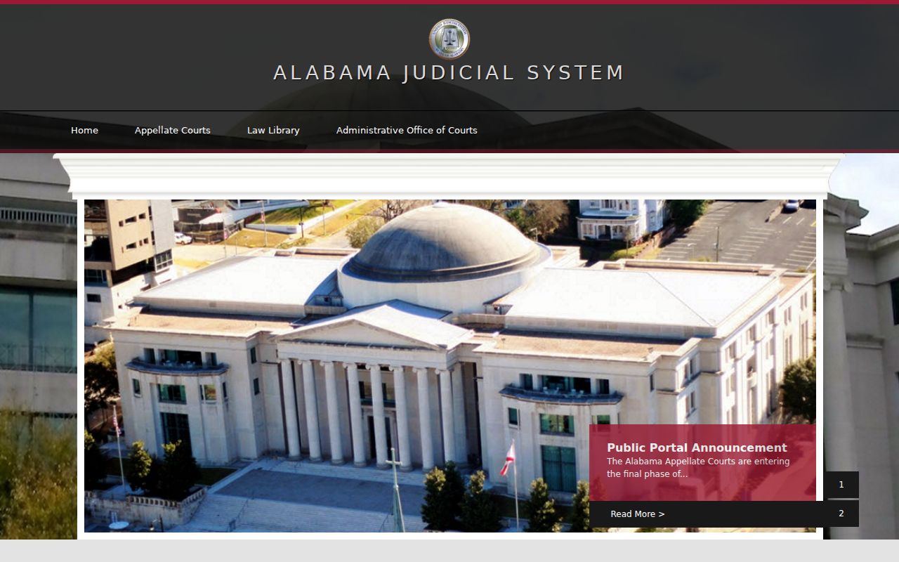 Mobile County court docket Alabama Unified Judicial System