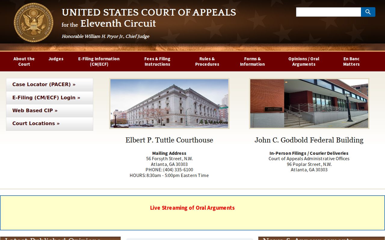 Prichard court docket federal appeal routing source